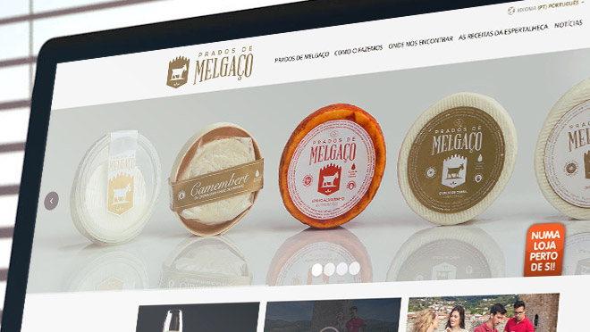 Creación de sitio web Prados de Melgaço